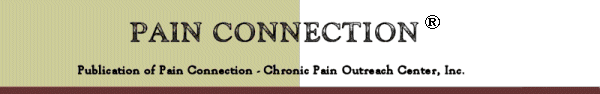 Header of Pain Connection Newsletter
